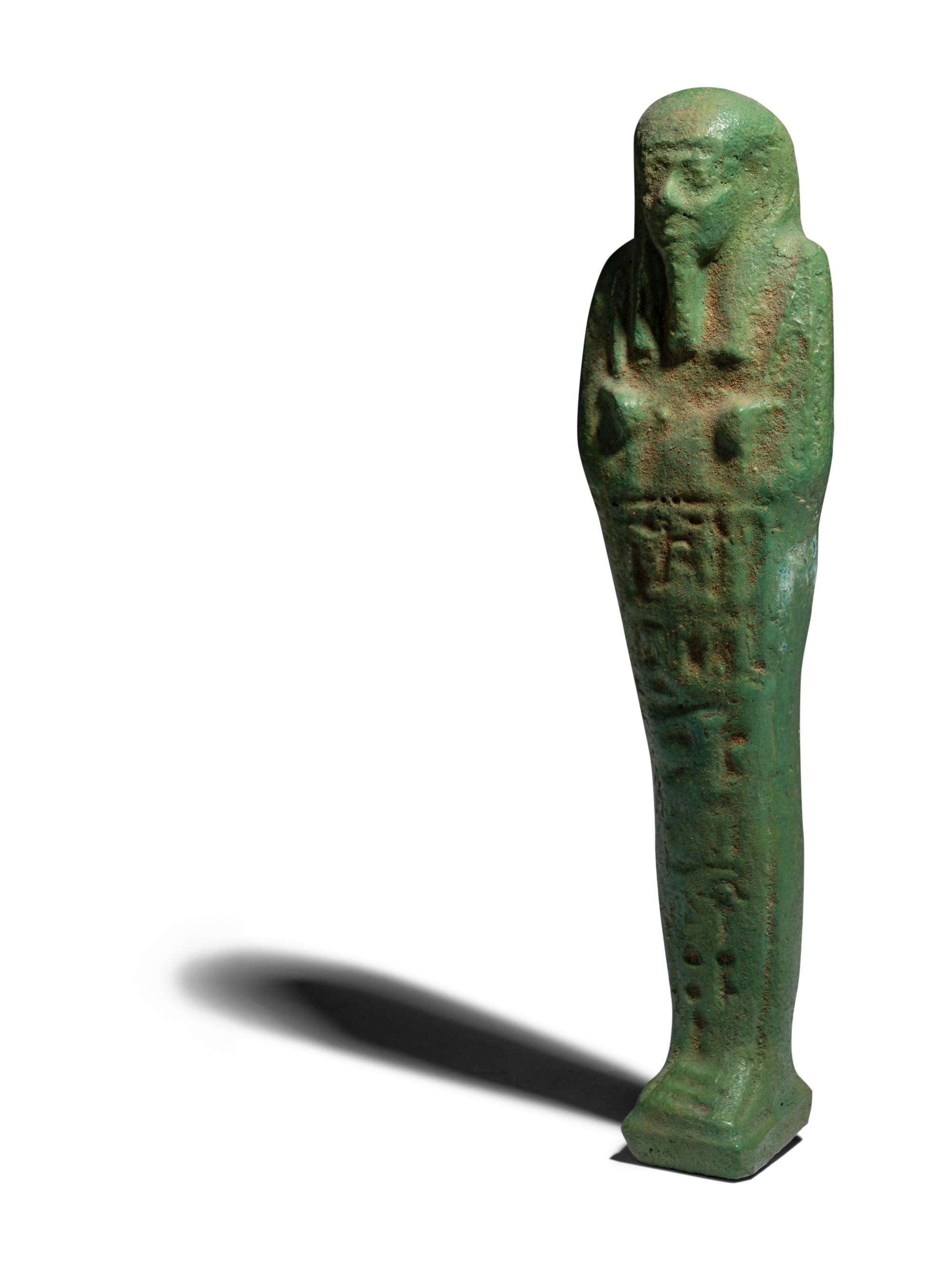 An Egyptian Faience Ushabti