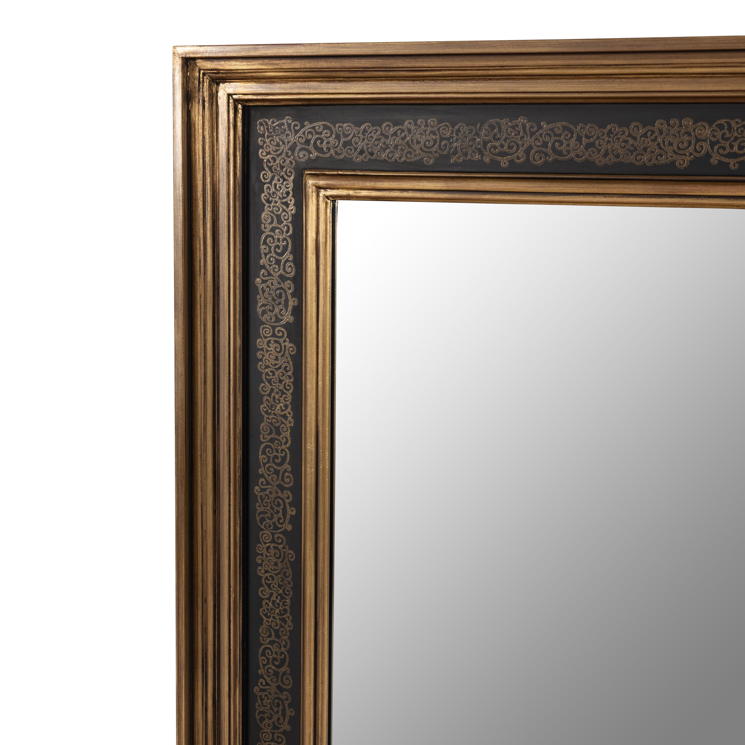 A Contemporary Giltwood Mirror