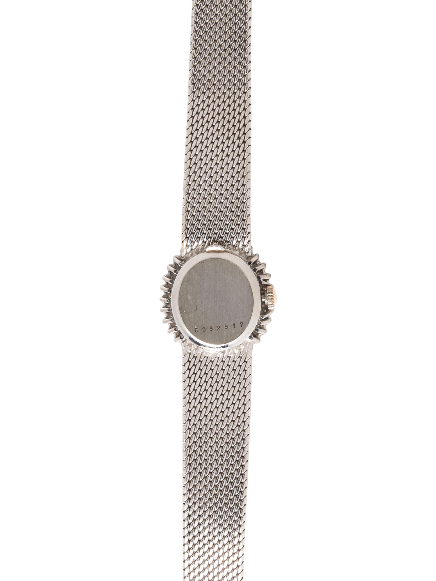 ETERNA, 18K WHITE GOLD AND DIAMOND WRISTWATCH