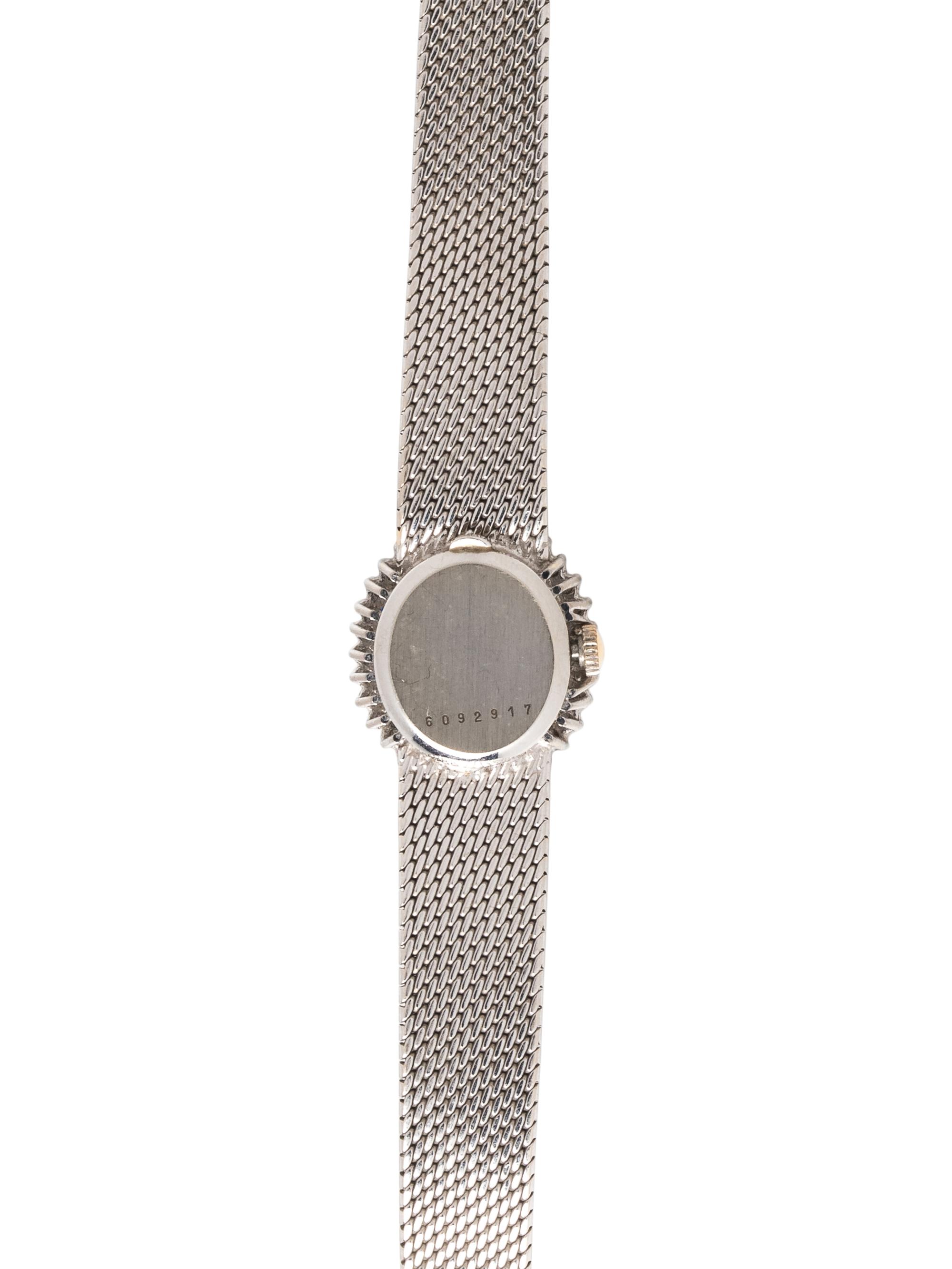 ETERNA, 18K WHITE GOLD AND DIAMOND WRISTWATCH
