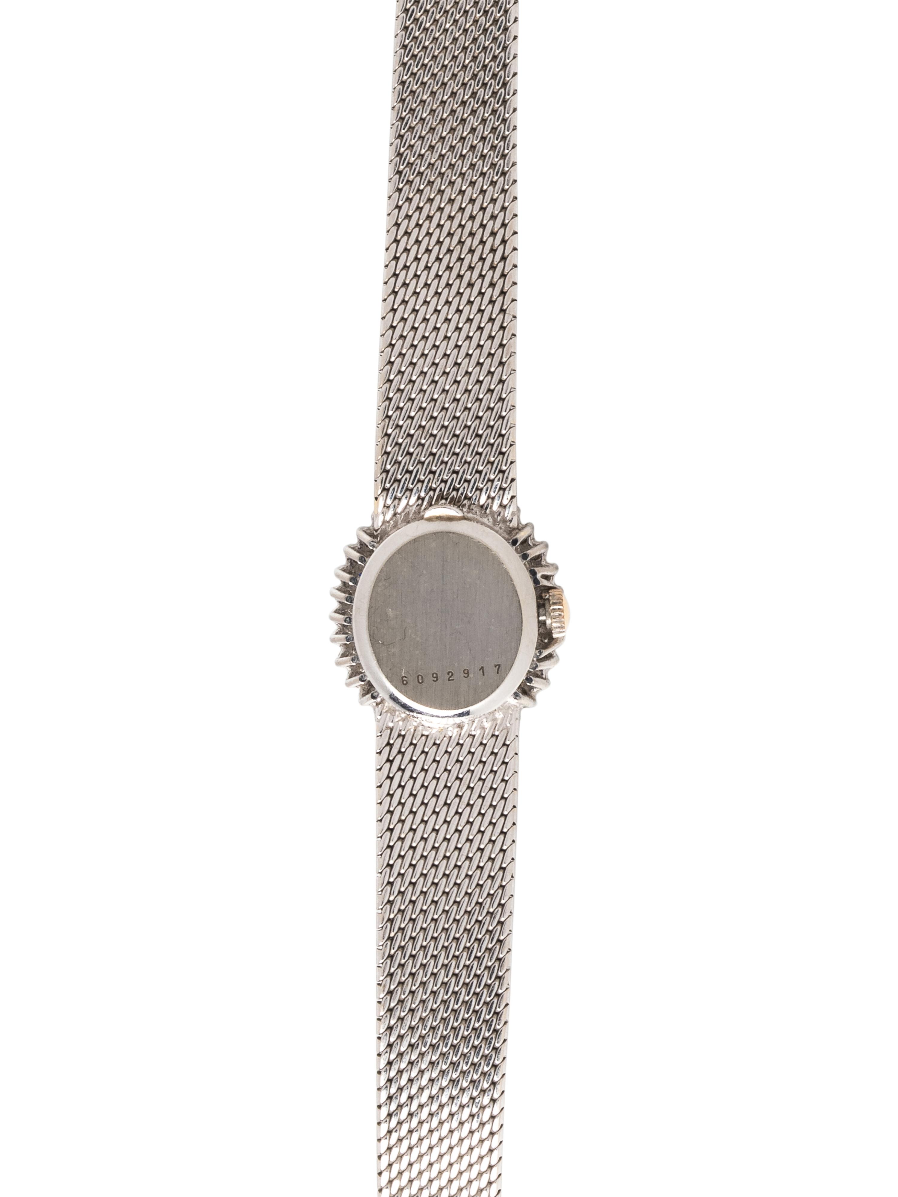 ETERNA, 18K WHITE GOLD AND DIAMOND WRISTWATCH
