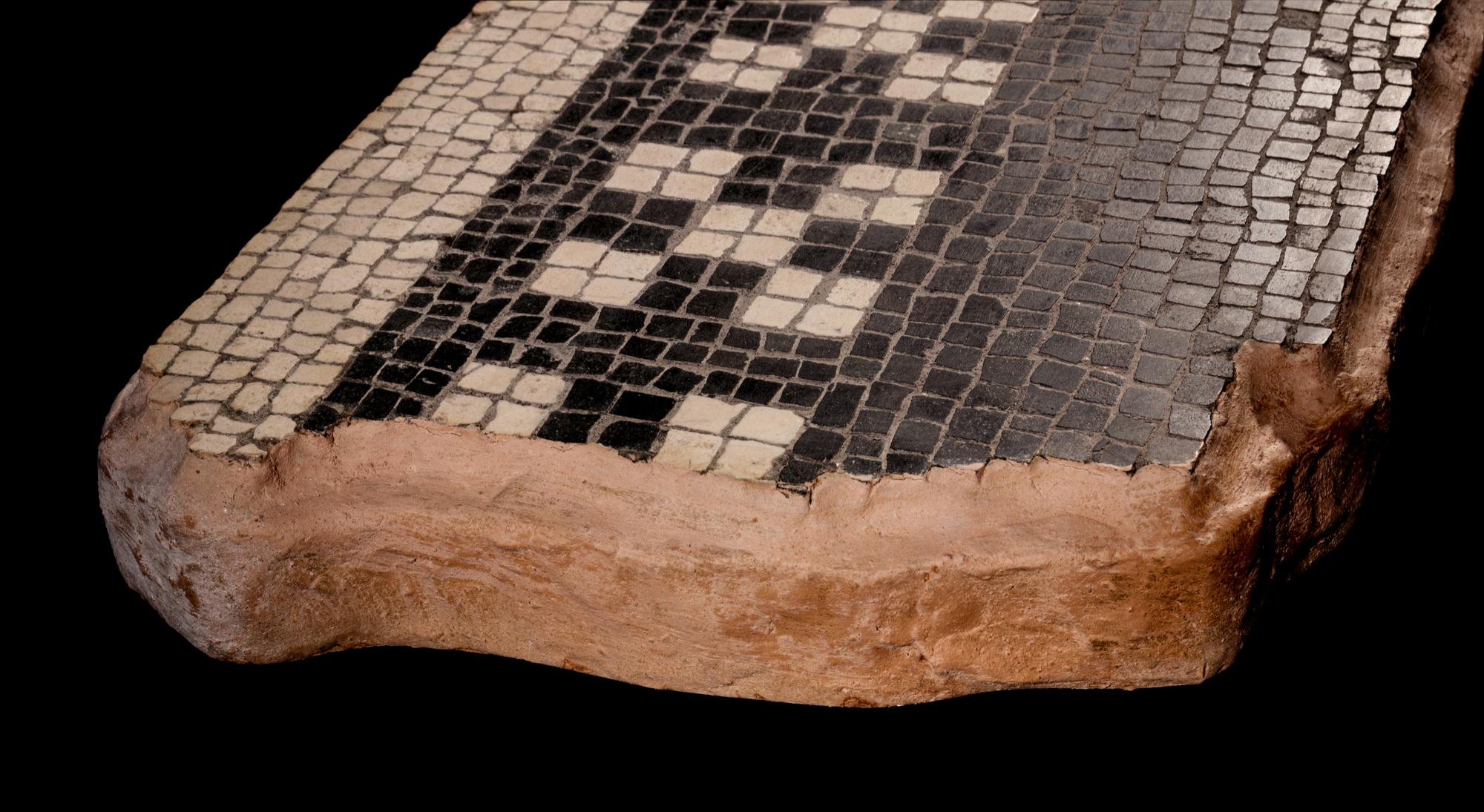 A Roman Mosaic Fragment Panel