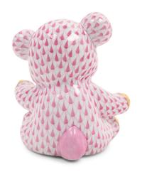A Herend Porcelain Teddy Bear