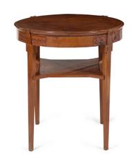 A Late Art Nouveau Table and Chairs