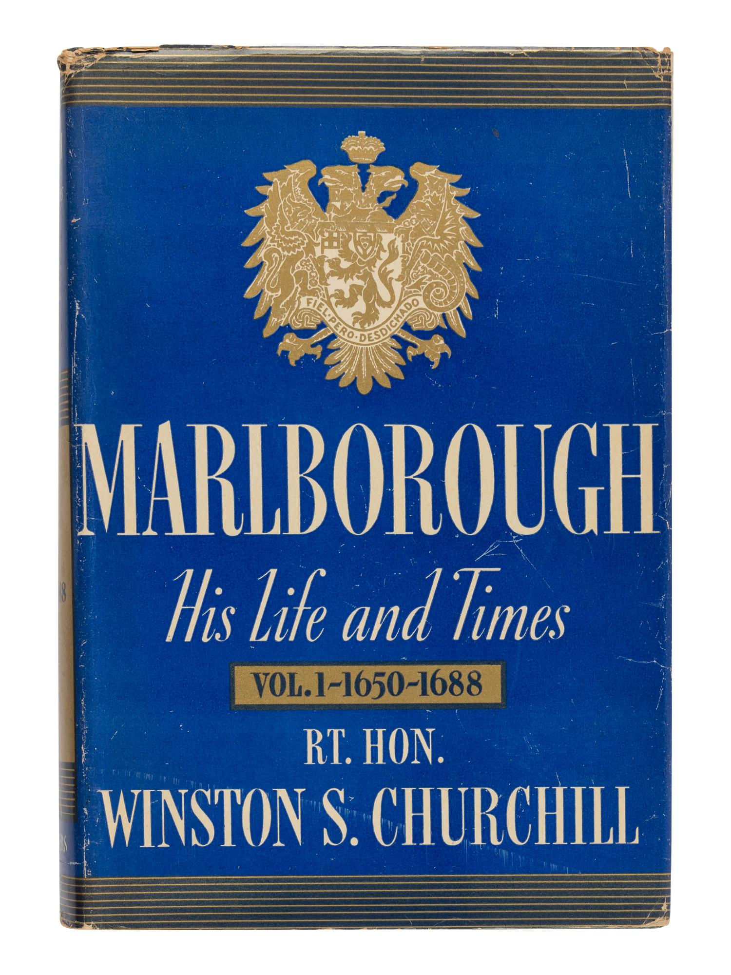CHURCHILL, Winston Leonard Spencer, Sir. Marlborough: His Life and Times. New York: Charles Scribner’s Sons, 1933-1938.