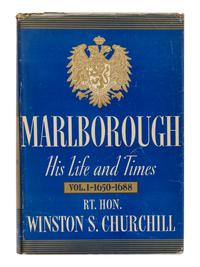 CHURCHILL, Winston Leonard Spencer, Sir. Marlborough: His Life and Times. New York: Charles Scribner’s Sons, 1933-1938.