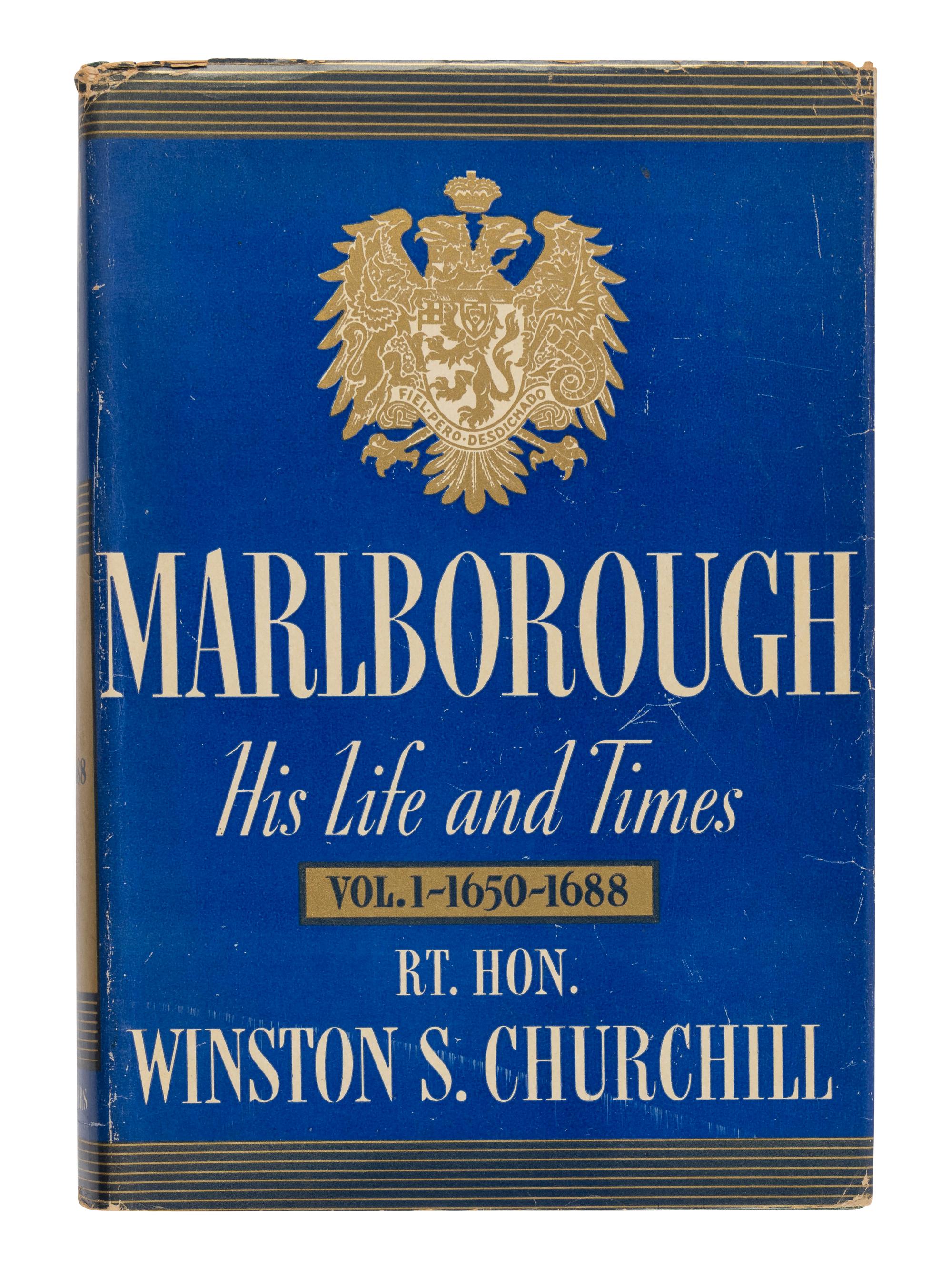 CHURCHILL, Winston Leonard Spencer, Sir. Marlborough: His Life and Times. New York: Charles Scribner’s Sons, 1933-1938.
