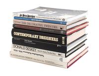 A Group of Books Pertaining to Design