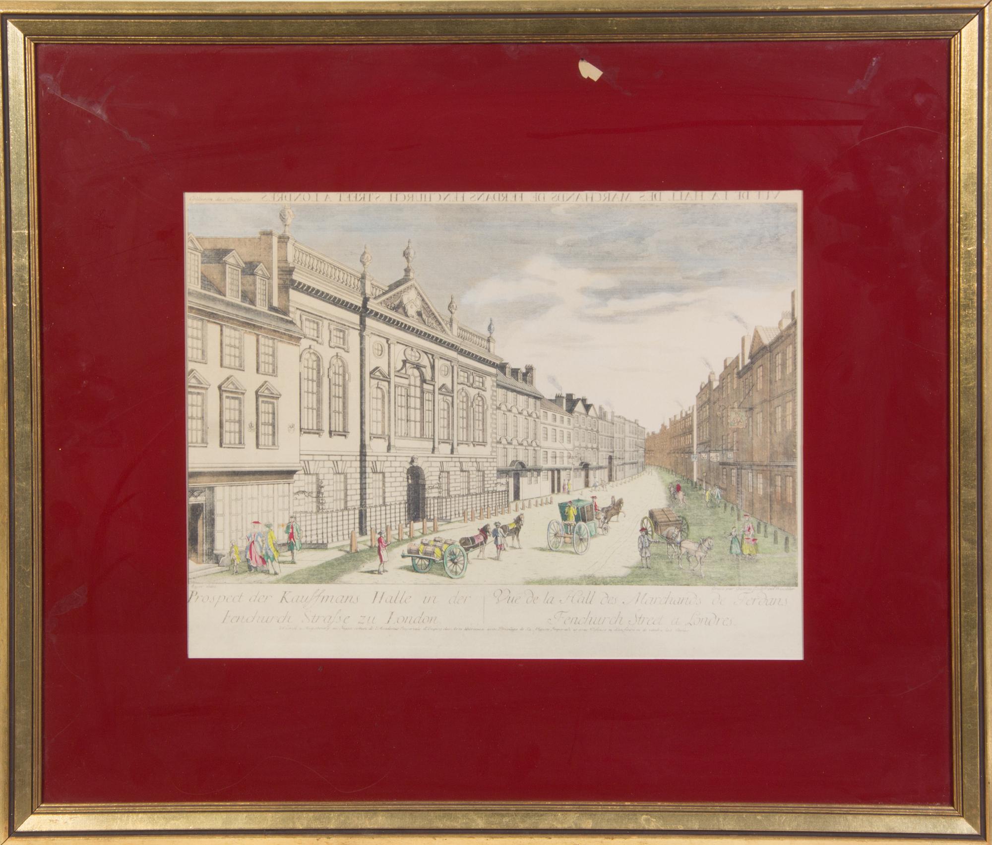 A Set of Two Engravings 10 7/8 x 14 1/4 inches. — AFTER GEORG GOTTFRIED WINCKLER