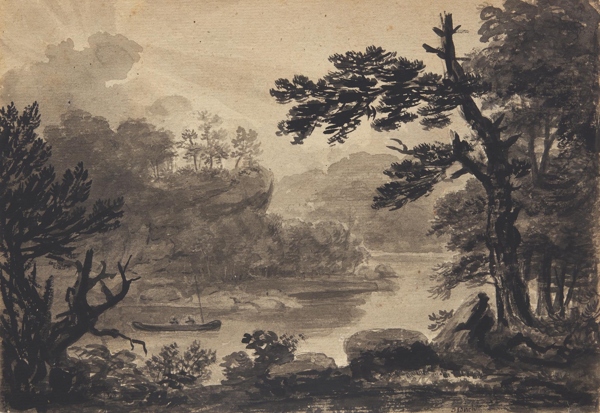 Sailing down the River; together with Standing at the bend