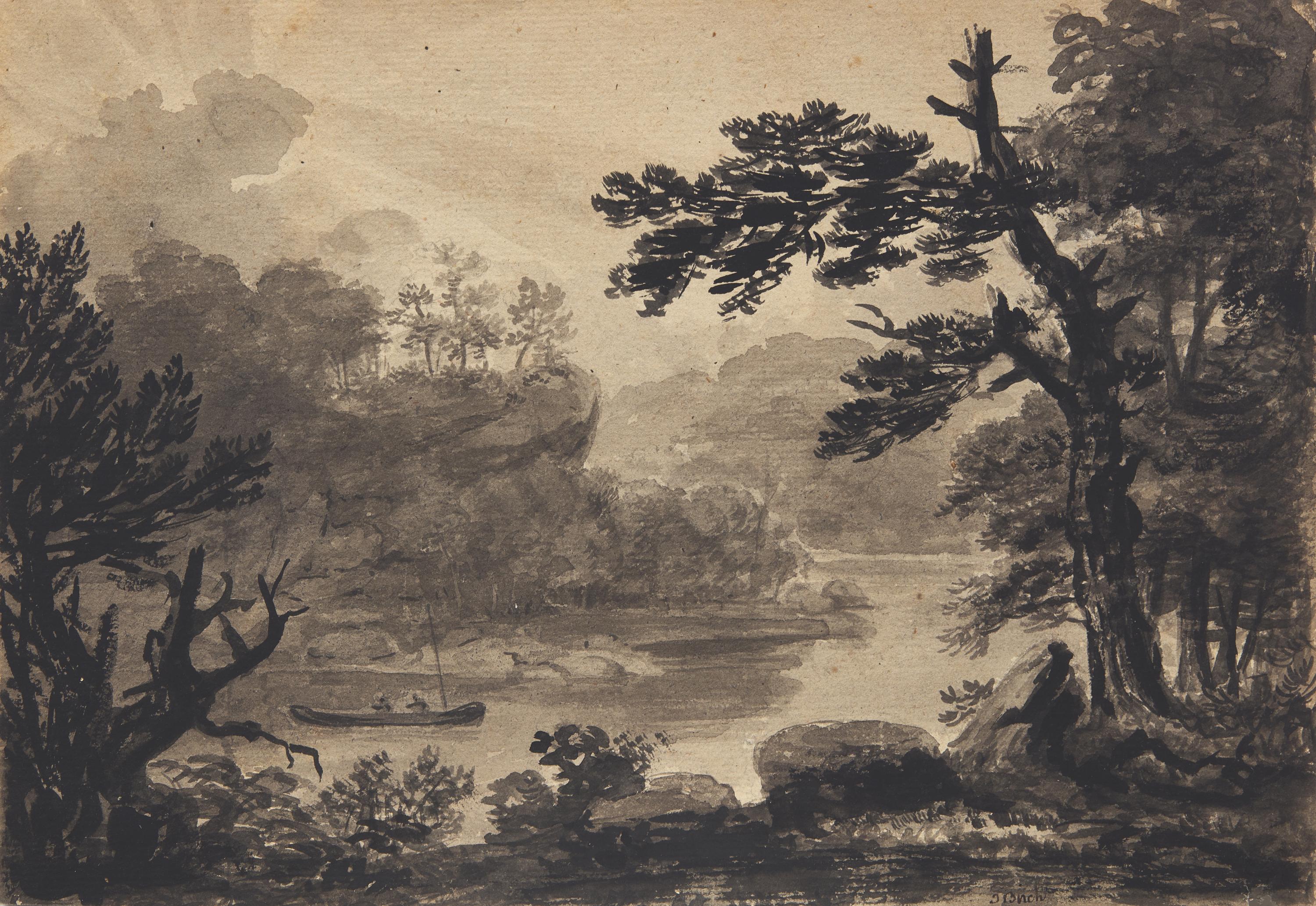 Sailing down the River; together with Standing at the bend