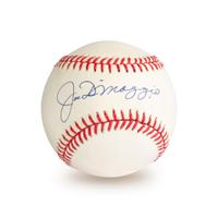 A Joe DiMaggio Single Signed Autograph Baseball (Beckett Authentication Services)