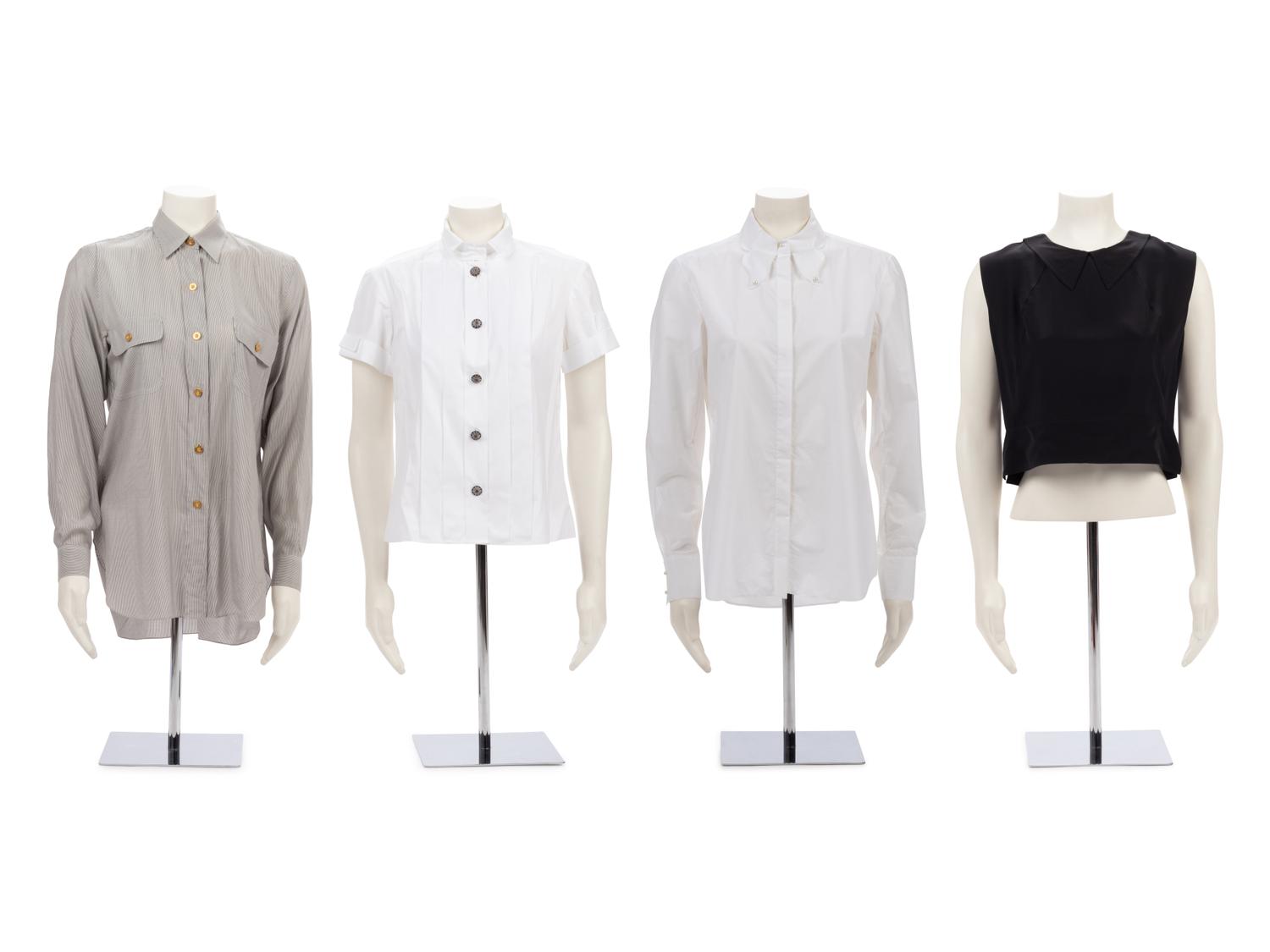 Four Chanel Blouses, 1998-2009