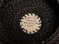 Baleen Basket, Halibut Finial