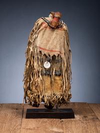 Western Apache Beaded Hide Doll