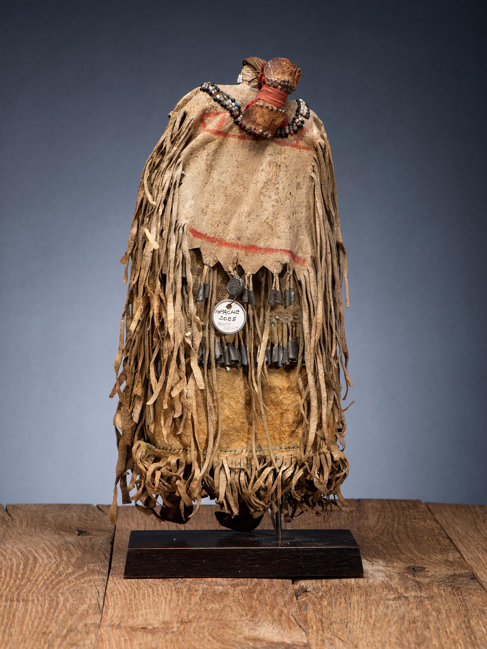 Western Apache Beaded Hide Doll