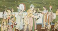 An Indian Pichwai Painting on Paper