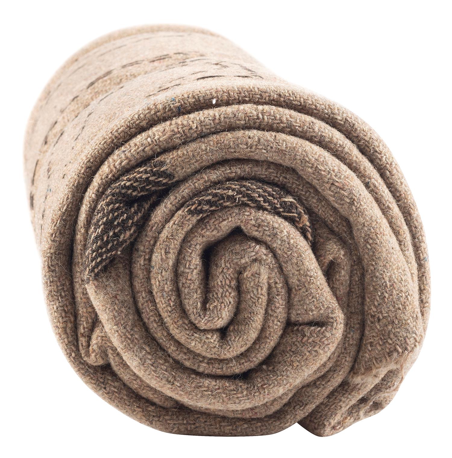 [INDIAN WARS]. Federal issue "US" rolled blanket.