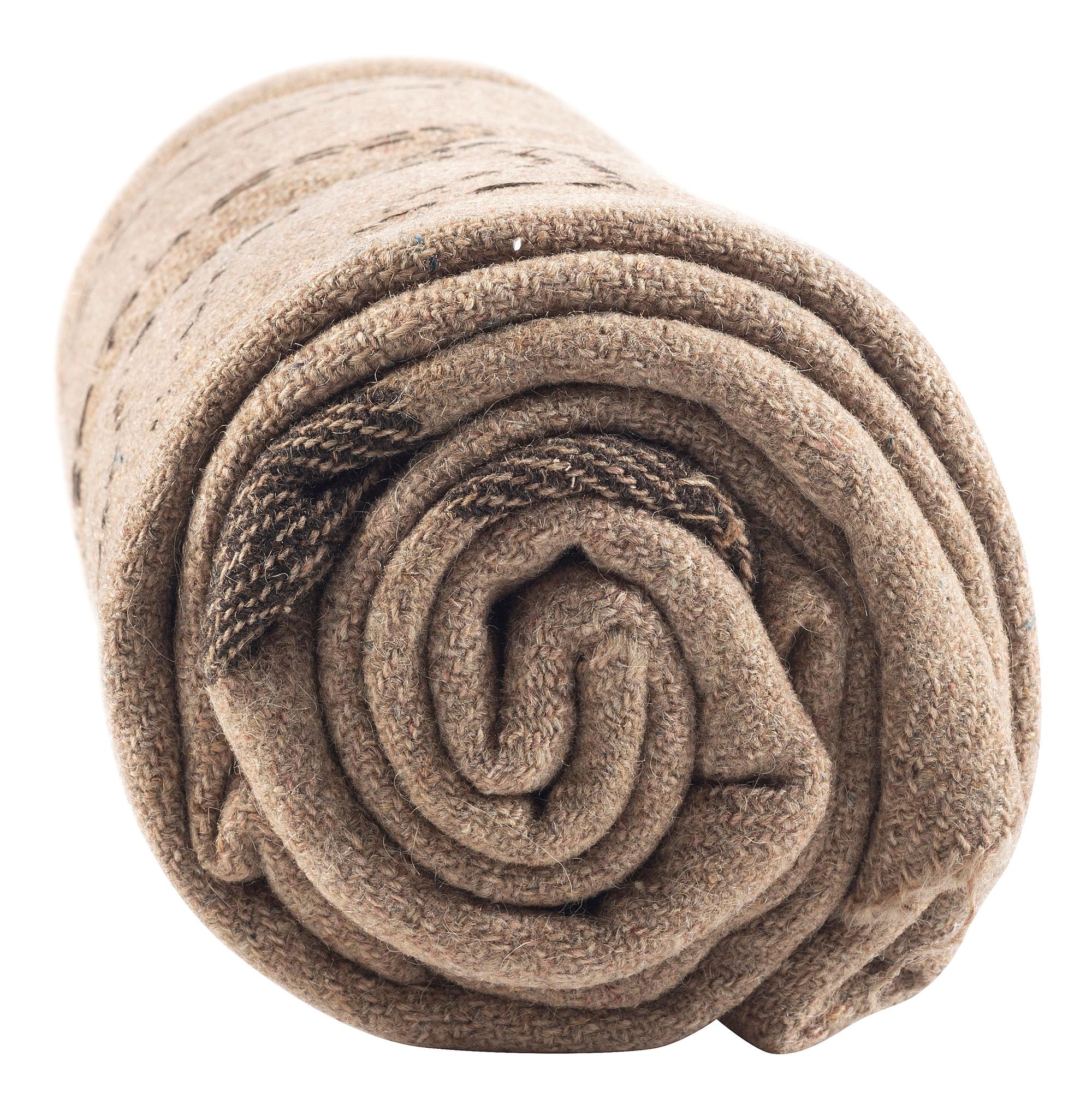 [INDIAN WARS]. Federal issue "US" rolled blanket.