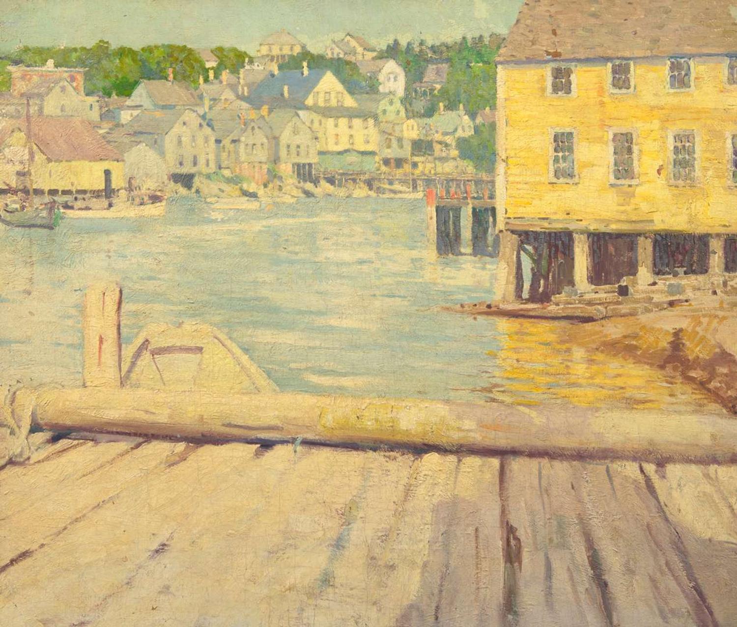 Henry Bayley Snell (American, 1858-1943) - Boothbay Harbor, Maine