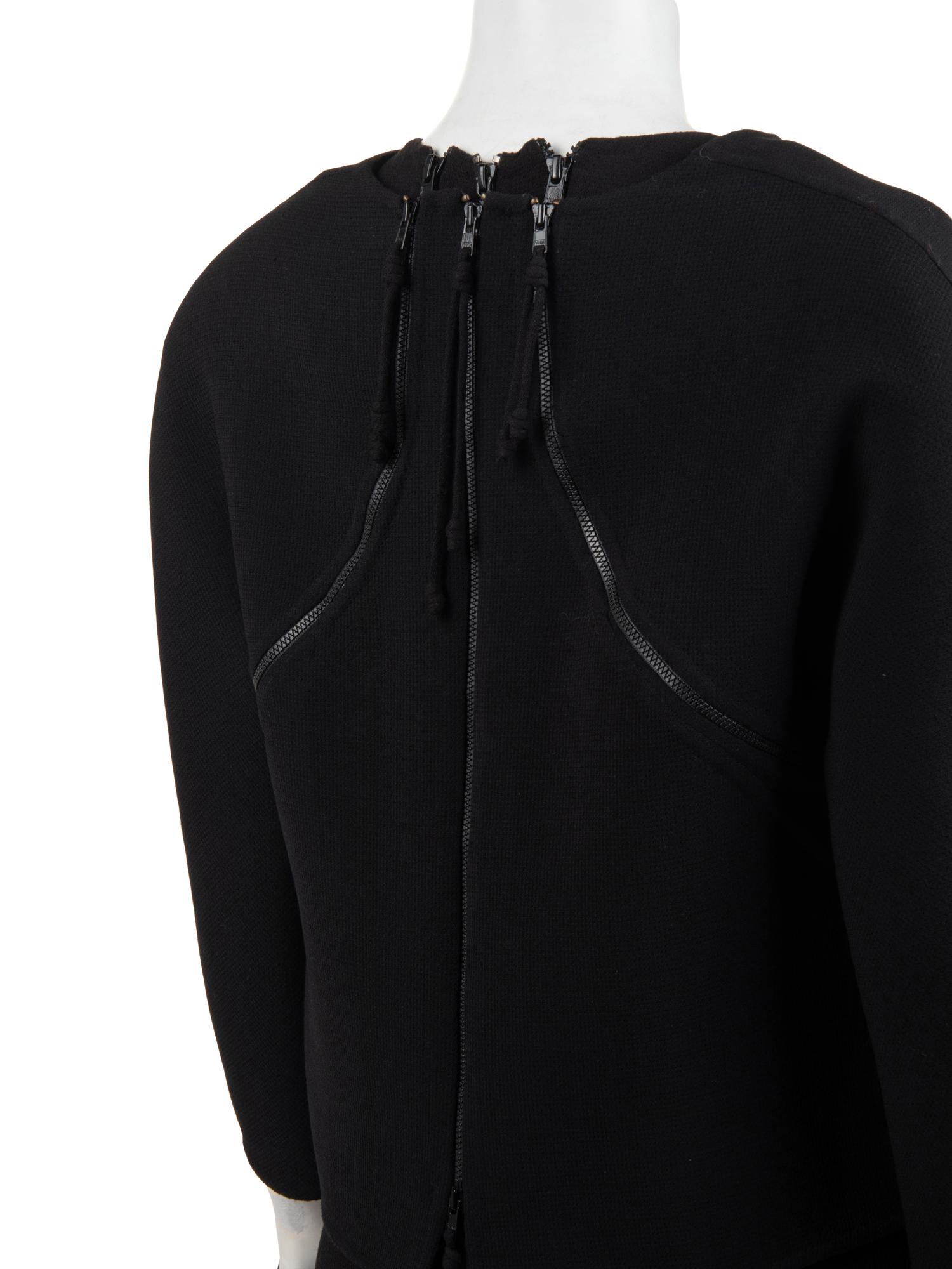 Ralph Rucci Zippered Wool Crepe Sleeveless Dress and Jacket, 2014-2018