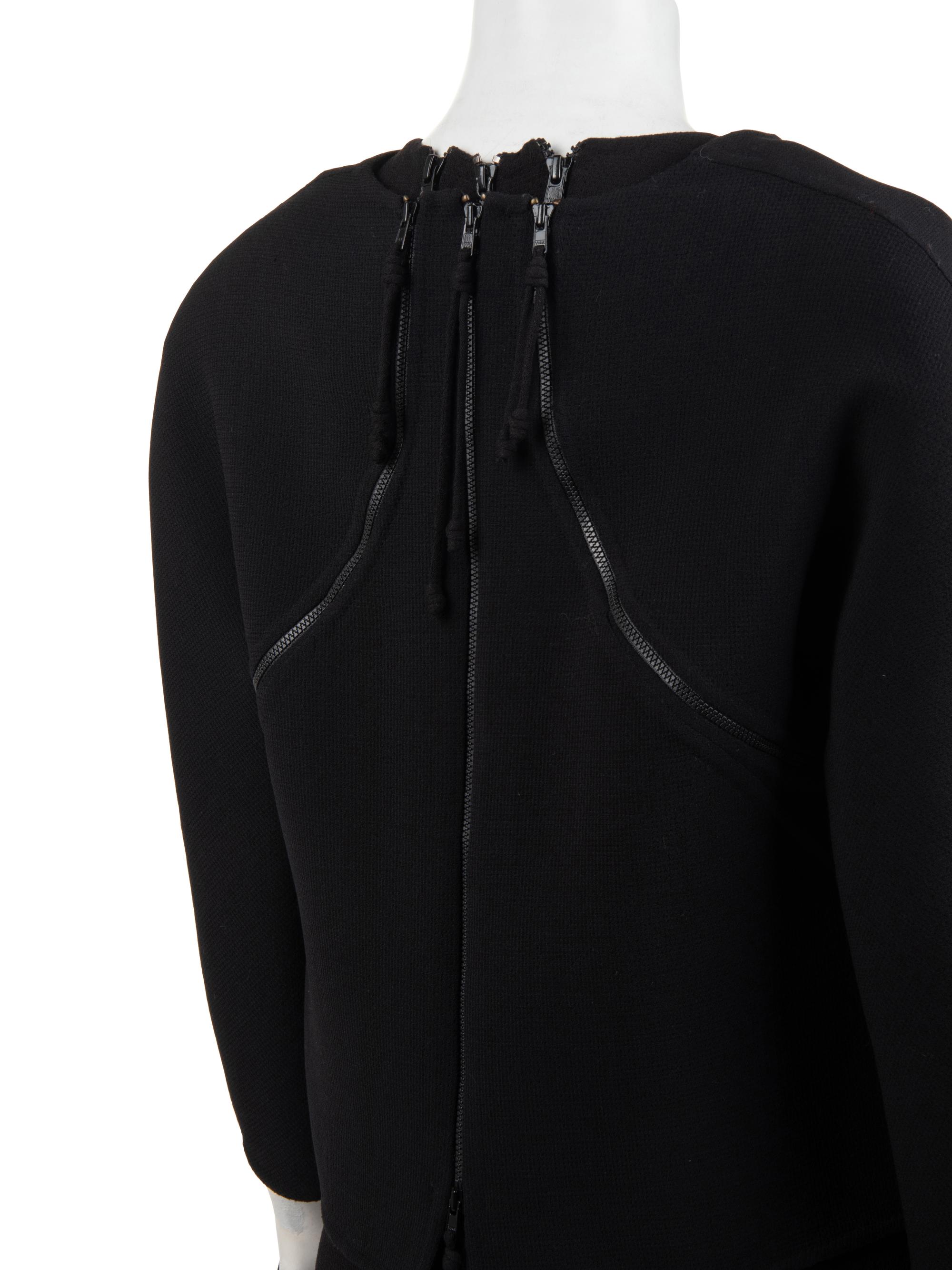 Ralph Rucci Zippered Wool Crepe Sleeveless Dress and Jacket, 2014-2018