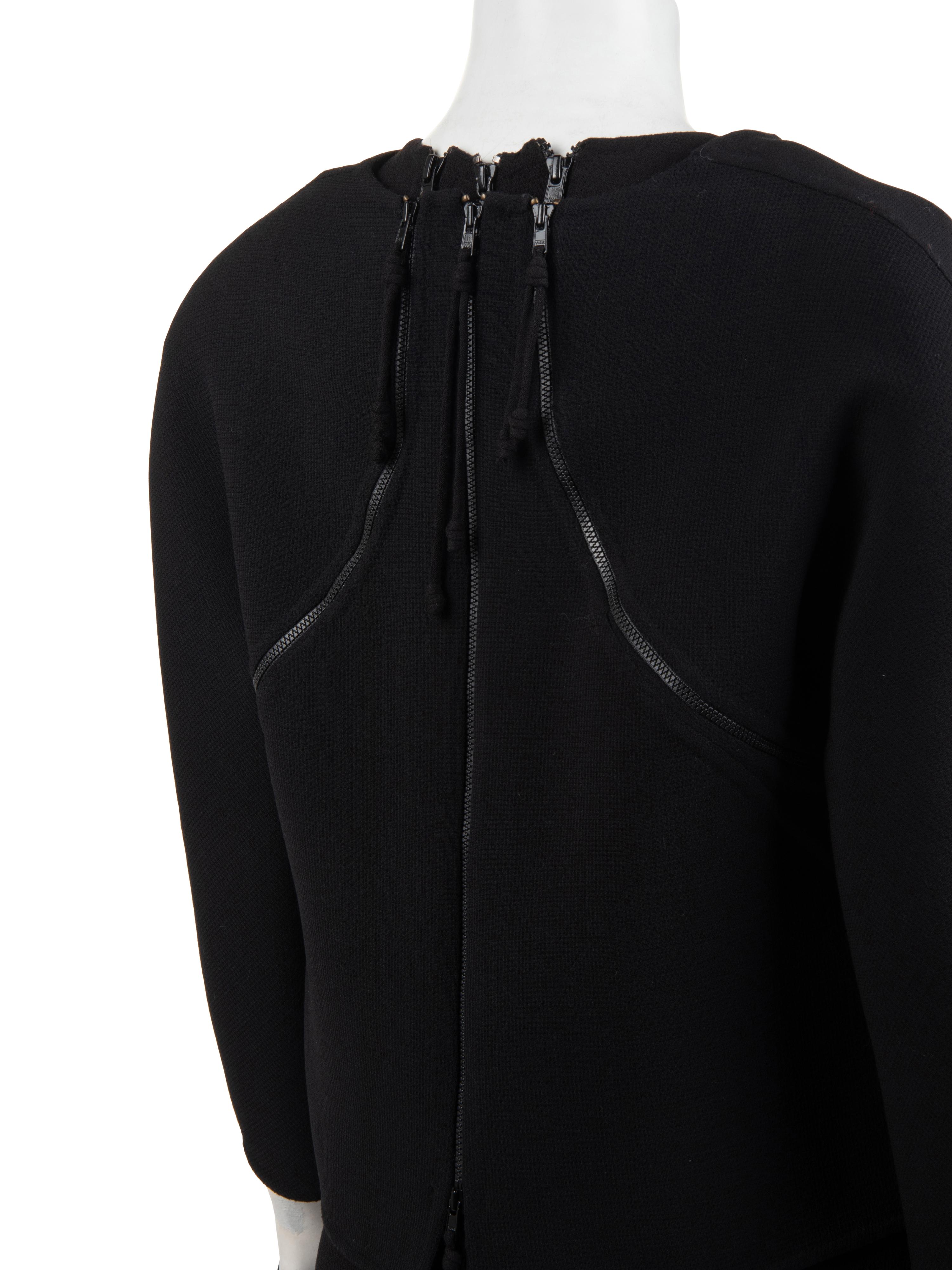 Ralph Rucci Zippered Wool Crepe Sleeveless Dress and Jacket, 2014-2018
