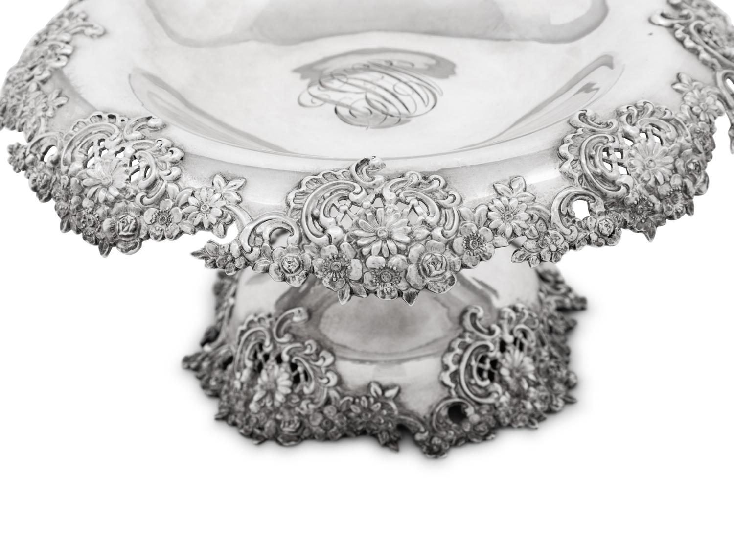 A Tiffany and Co. Silver Tazza