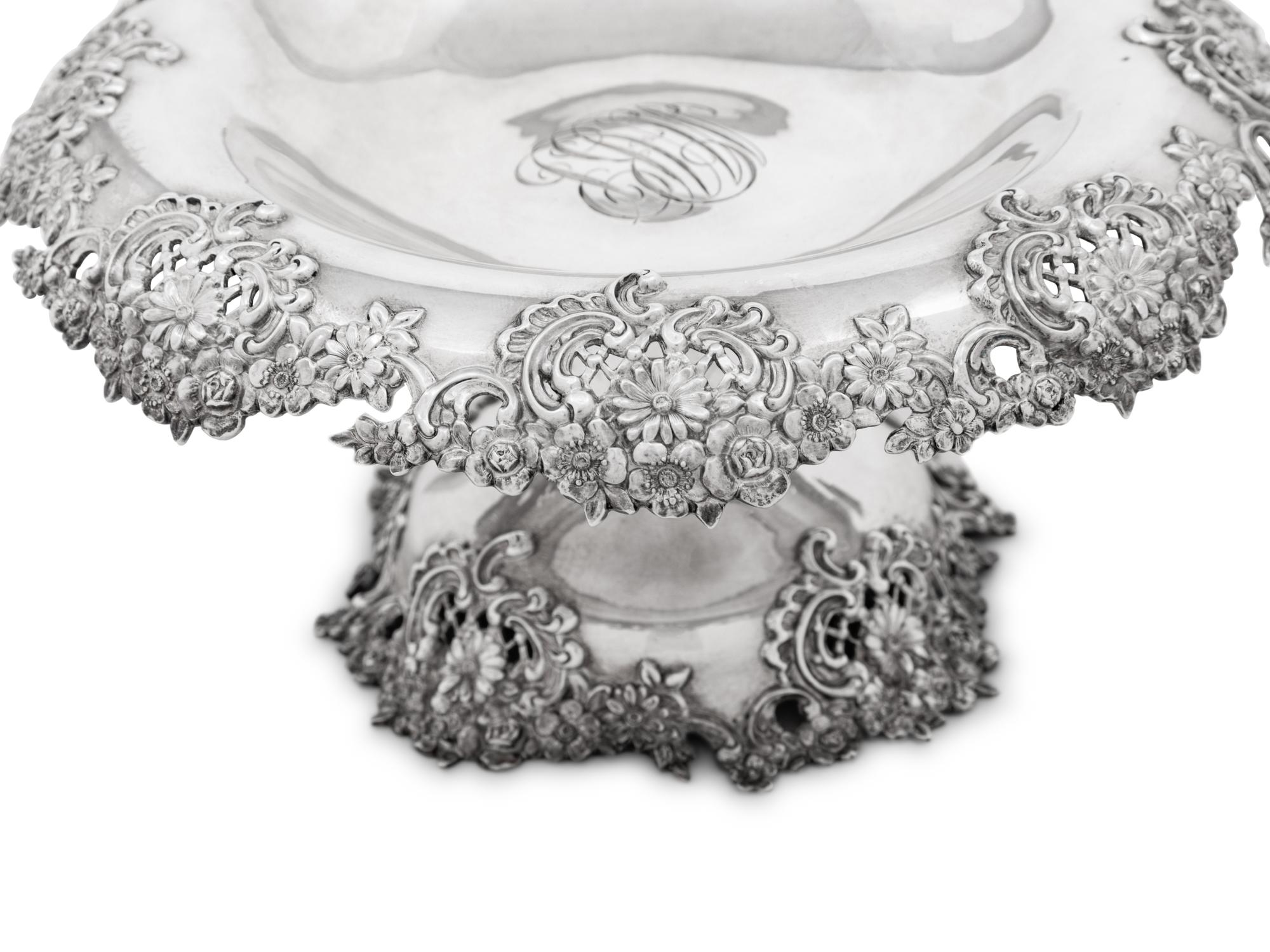 A Tiffany and Co. Silver Tazza