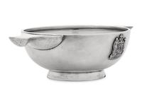 An English Silver and Enamel Quaich