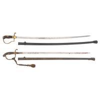 World War I Bavarian and World War II German Swords