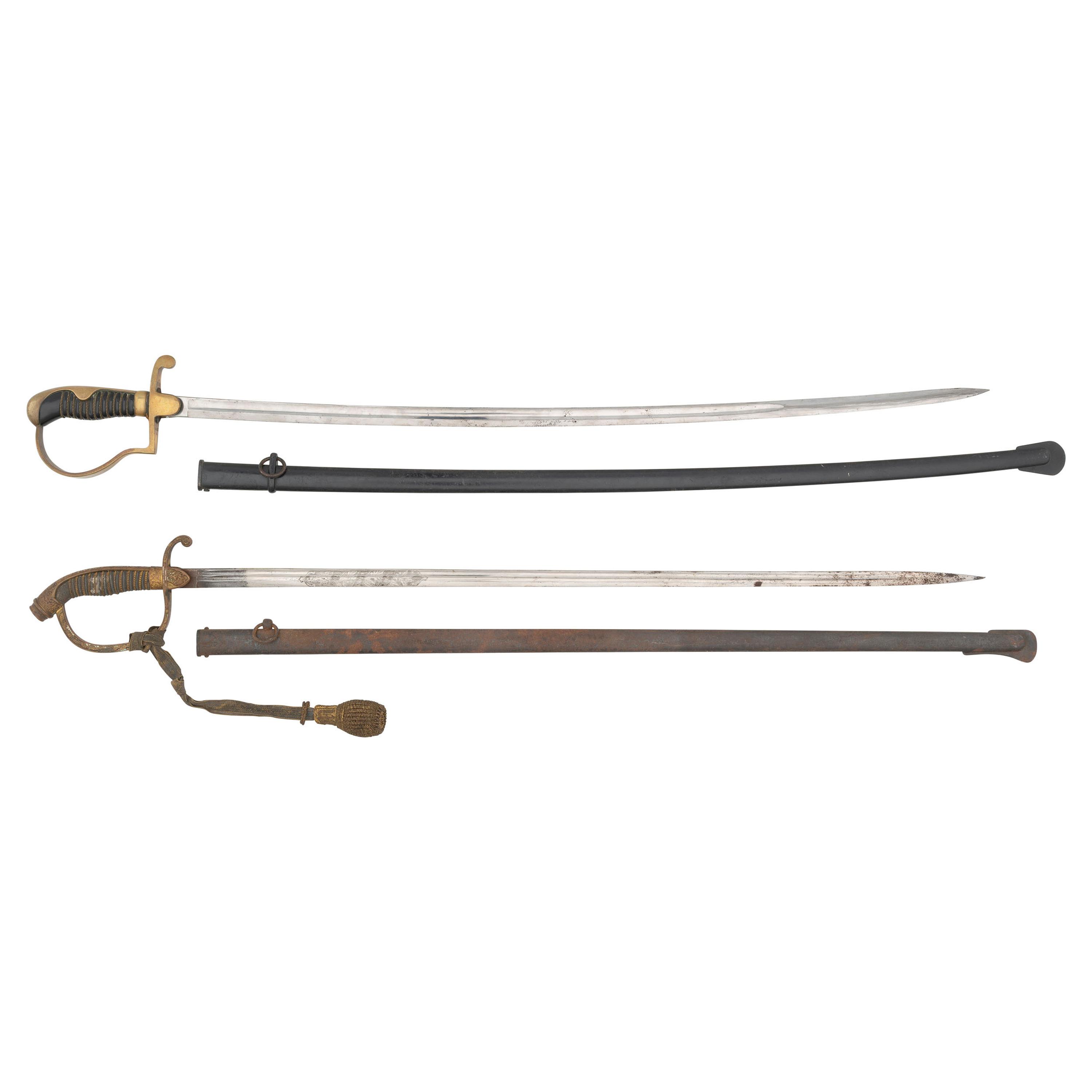 World War I Bavarian and World War II German Swords