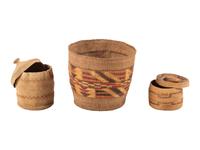 Tlingit and Attu Baskets