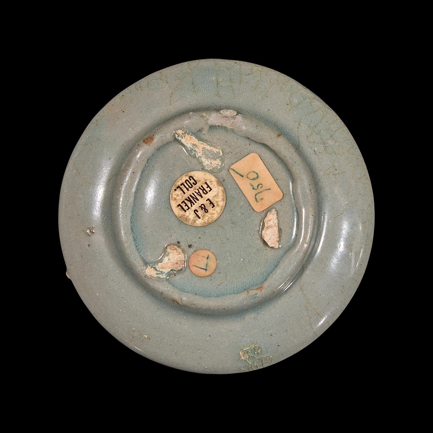 A Small Korean 'Sangam' Celadon Oil Jar, Goryeo Dynasty