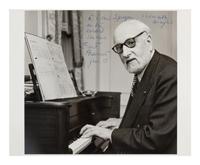 [20TH-CENTURY CONDUCTORS]. A group of 6 signed photographs of conductors from the 20th century, comprising images of: