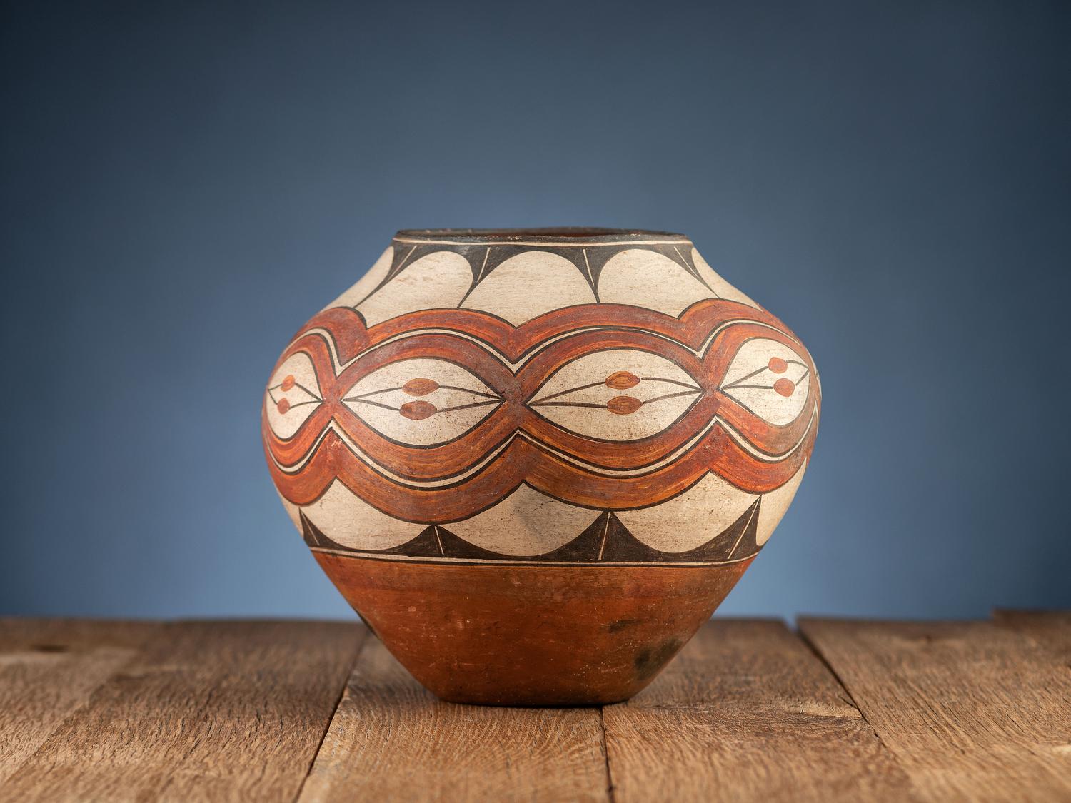 Zia Polychrome Pottery Jar