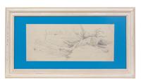 7 drawings and watercolors, ,