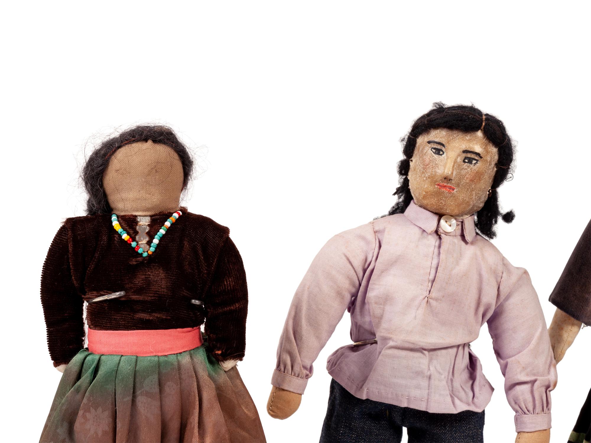 Collection of Navajo Dolls