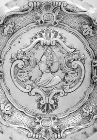 A Spanish Silver Presentation Dish