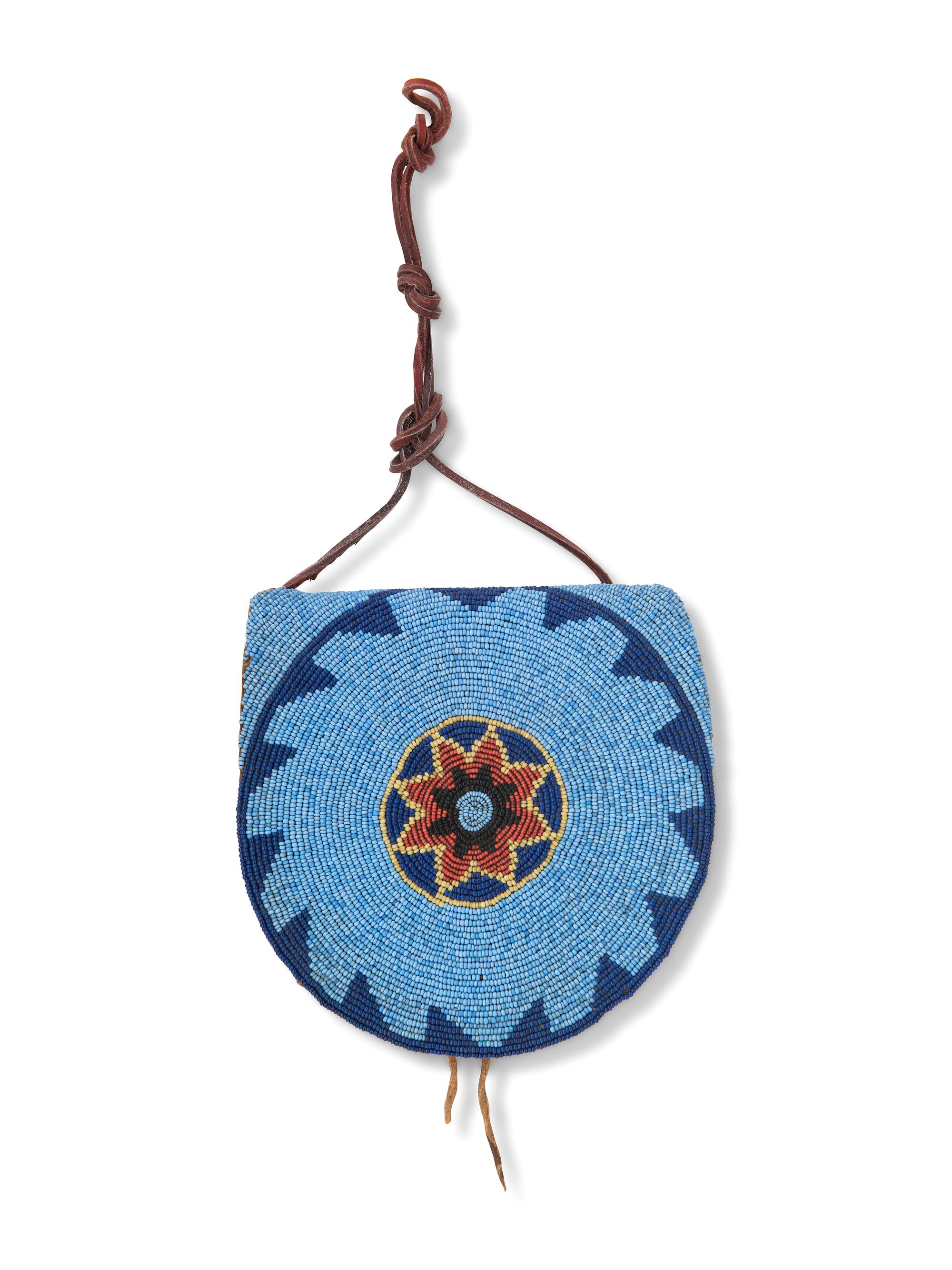 Plateau Beaded Belt Pouch