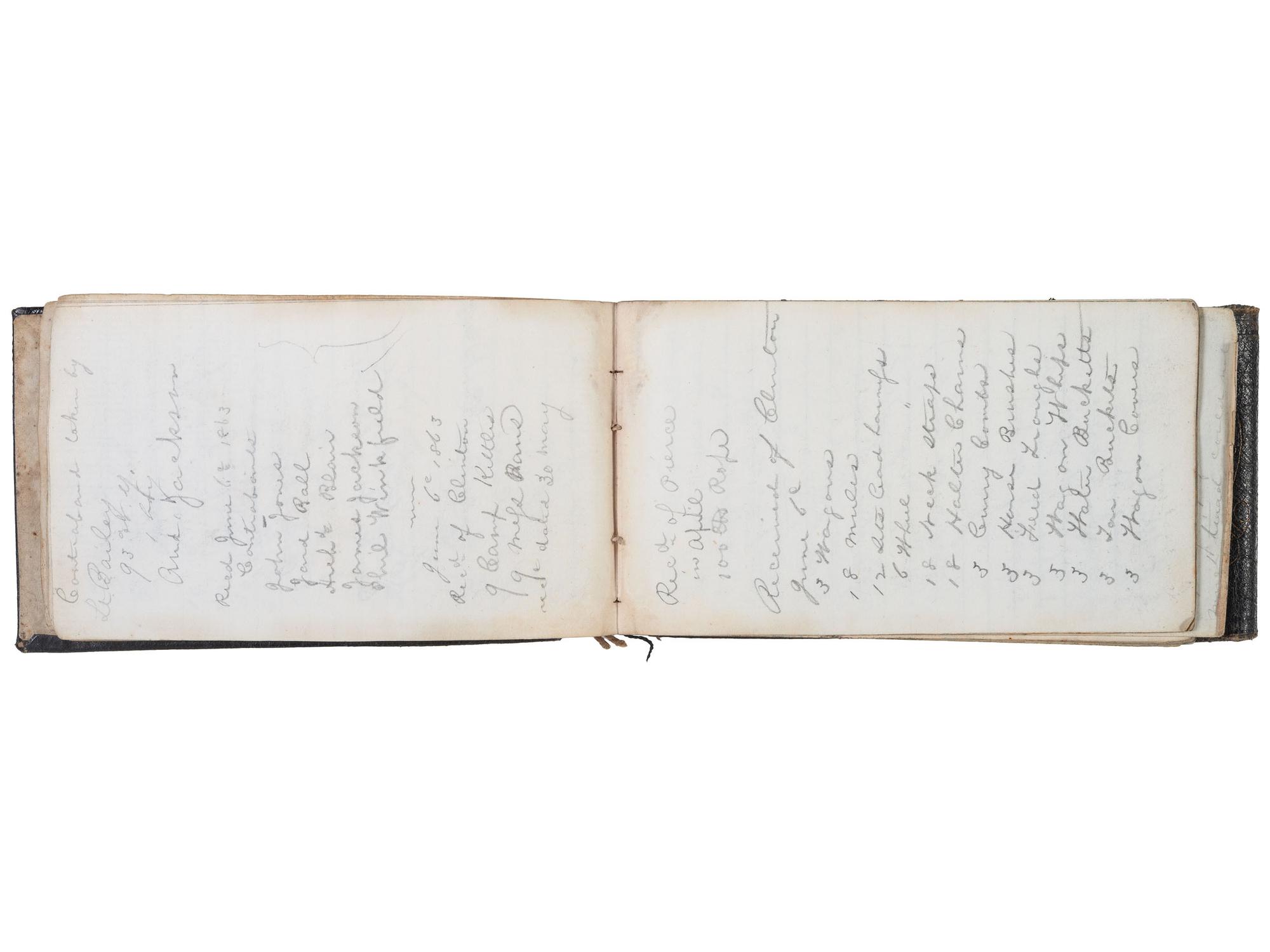 [CIVIL WAR]. War-date letters and diary of Capt. Tattnall Paulding (1840-1907), 6th US Cavalry, POW Battle of Fairfield, incl. Gettysburg Campaign and Libby Prison content.