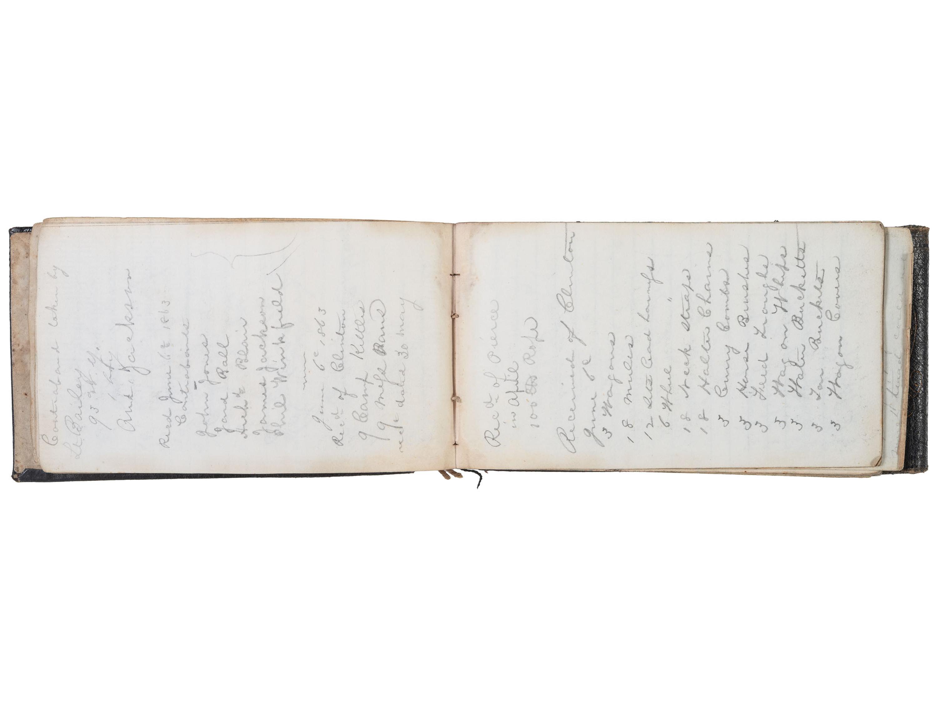[CIVIL WAR]. War-date letters and diary of Capt. Tattnall Paulding (1840-1907), 6th US Cavalry, POW Battle of Fairfield, incl. Gettysburg Campaign and Libby Prison content.
