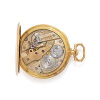 VACHERON CONSTANTIN, 18K YELLOW GOLD OPEN FACE POCKET WATCH