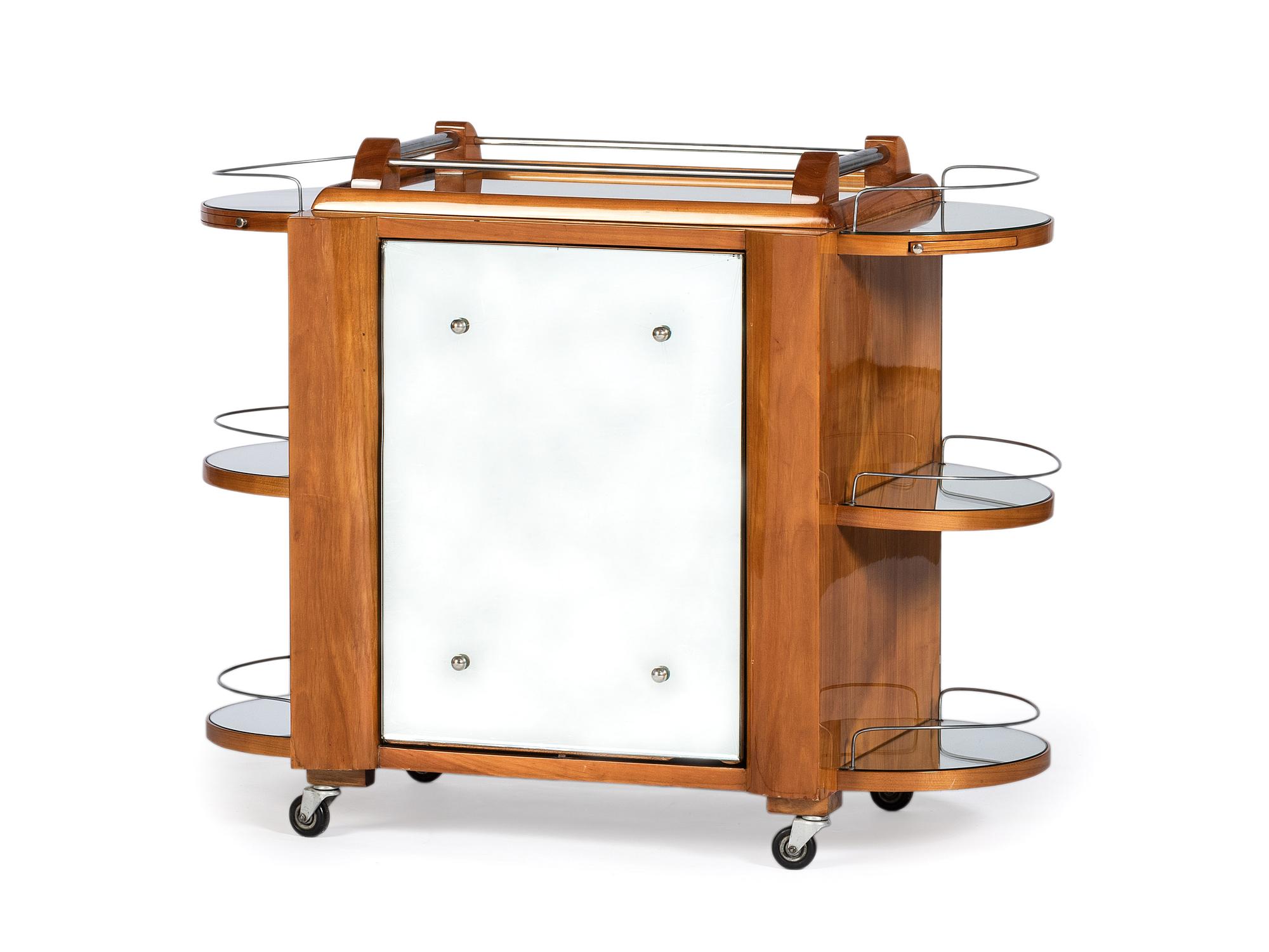 Art Deco Bar Cart