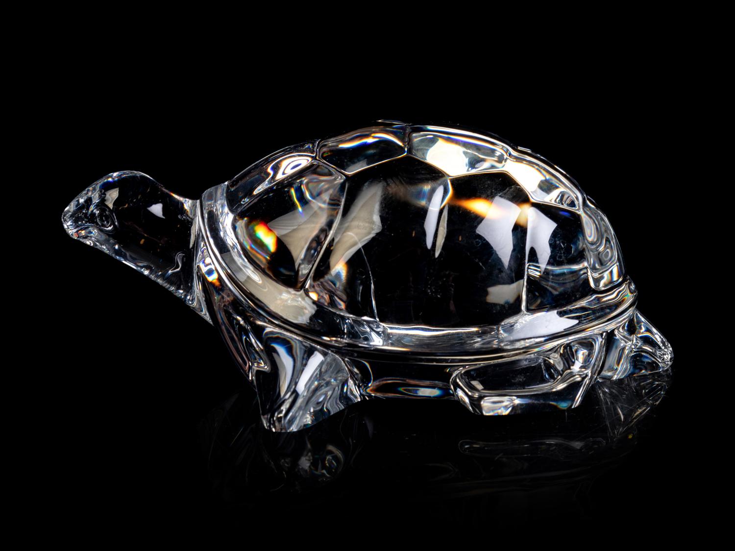 A Group of Five Steuben Glass Figures of Animals