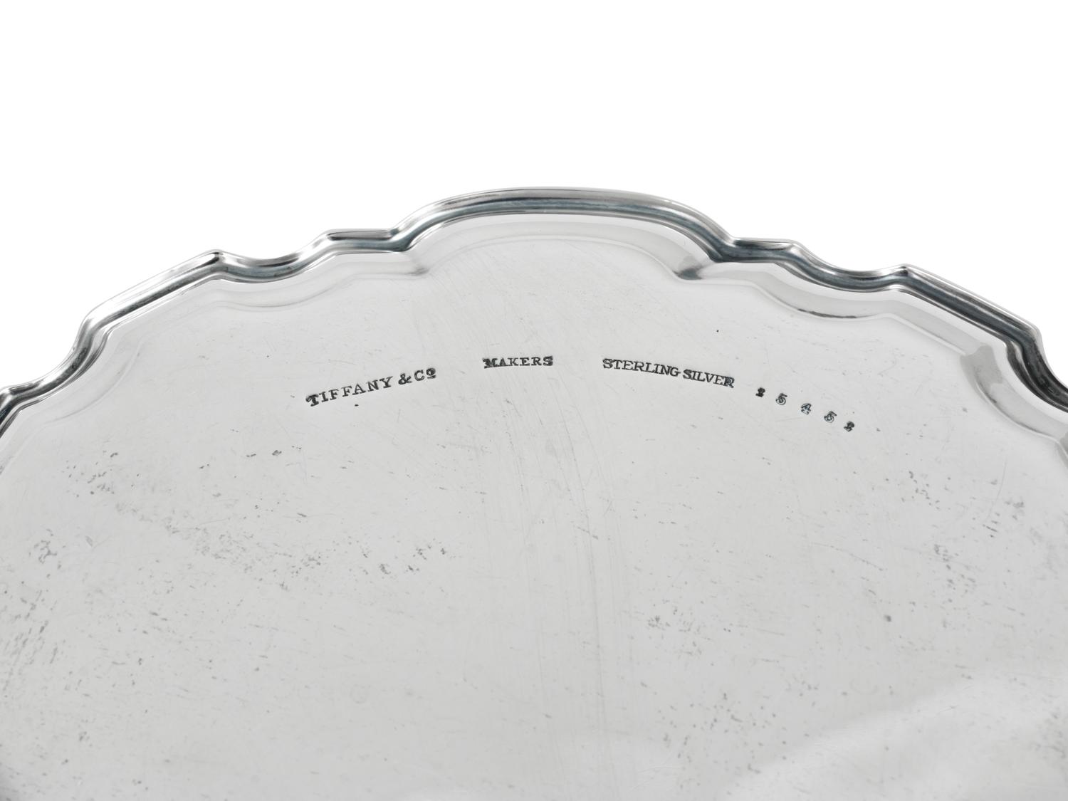 A Pair of Tiffany & Co. Silver Salvers