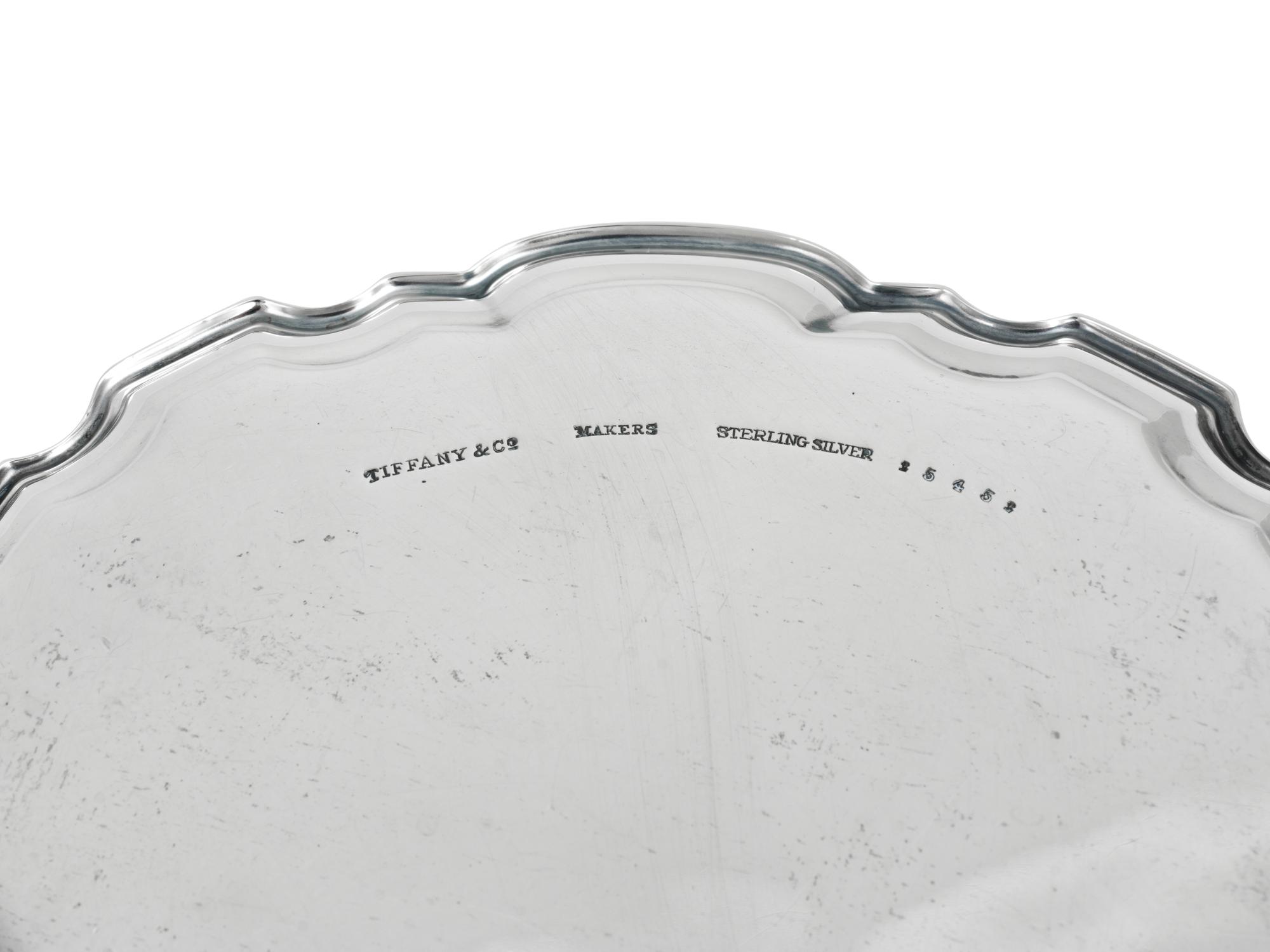 A Pair of Tiffany & Co. Silver Salvers