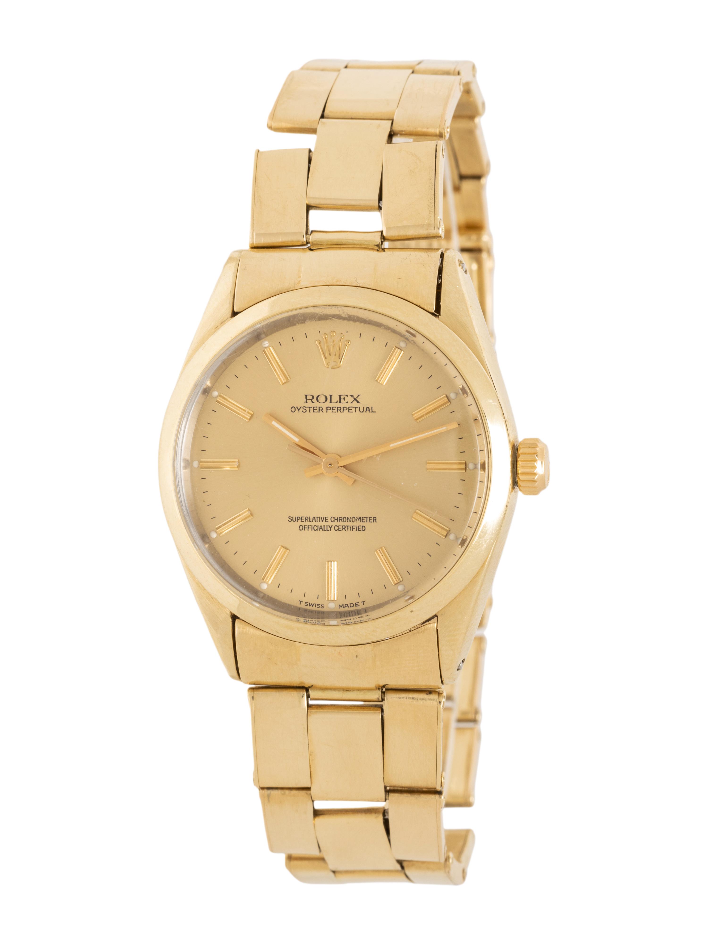 ROLEX, REF. 1025 STEEL AND 14K YELLOW GOLD 'OYSTER PERPETUAL' WATCH