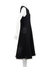 Ralph Rucci Wool Sleeveless Dress