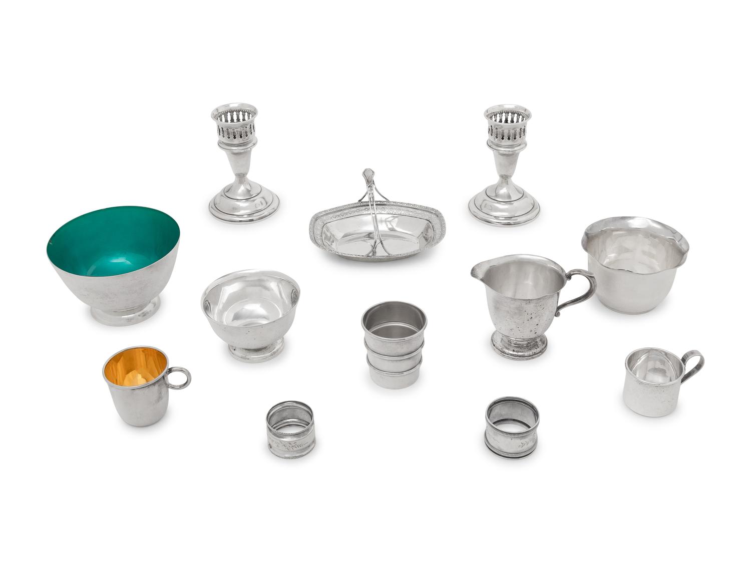 A Collection of American Silver Table Articles